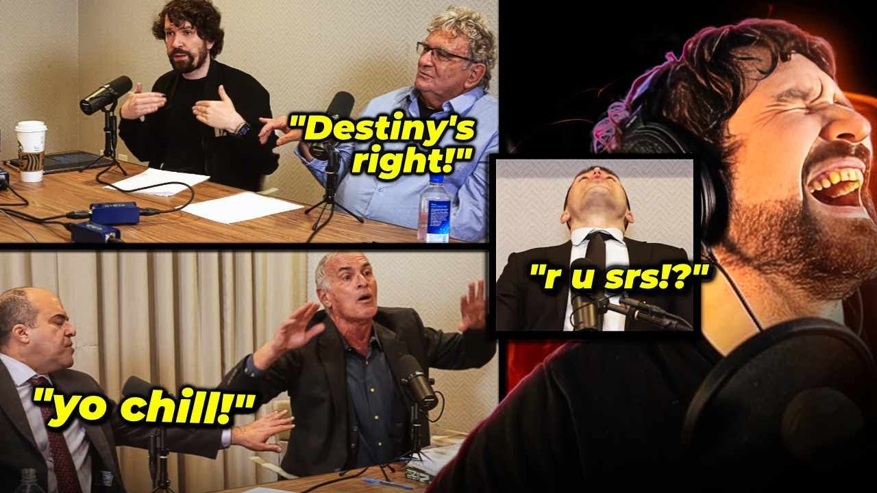 Finkelstein LOSES IT In Our Debate On Lex Fridman's Podcast