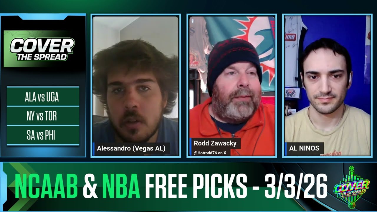 NCAAB & NBA Picks and Predictions 3/3/26 | Odds Breakdown & Best Plays | Sharp Picks & Analysis