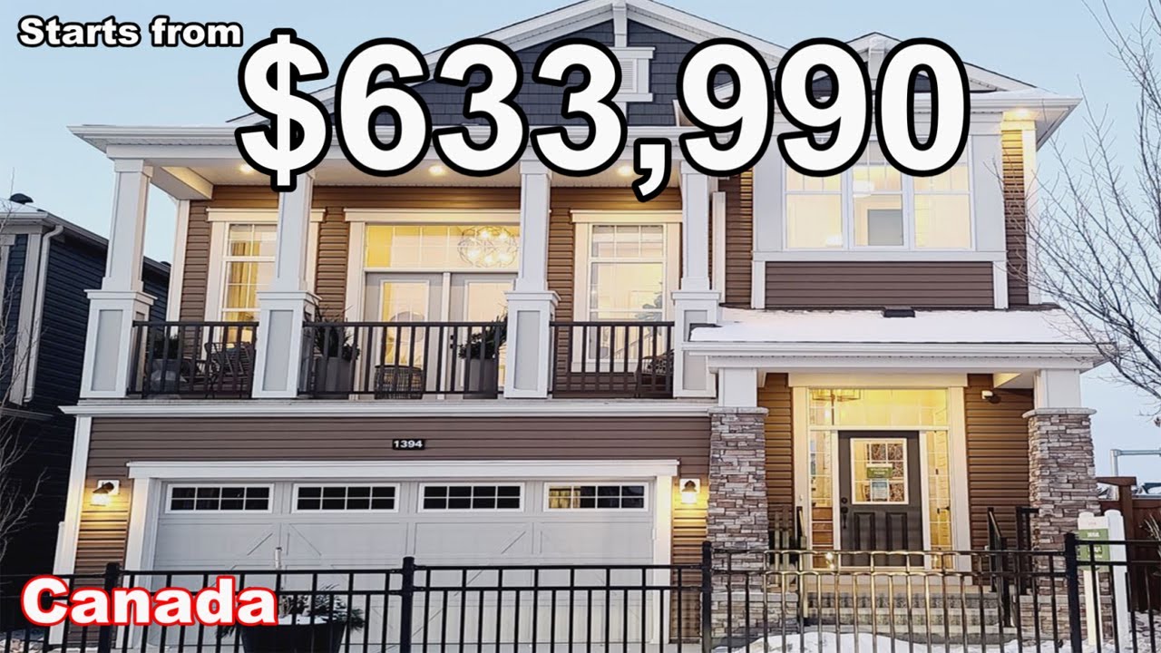 Very Charming New Construction Home in Airdrie, Alberta | Show Home By Mattamy Homes | House Tour