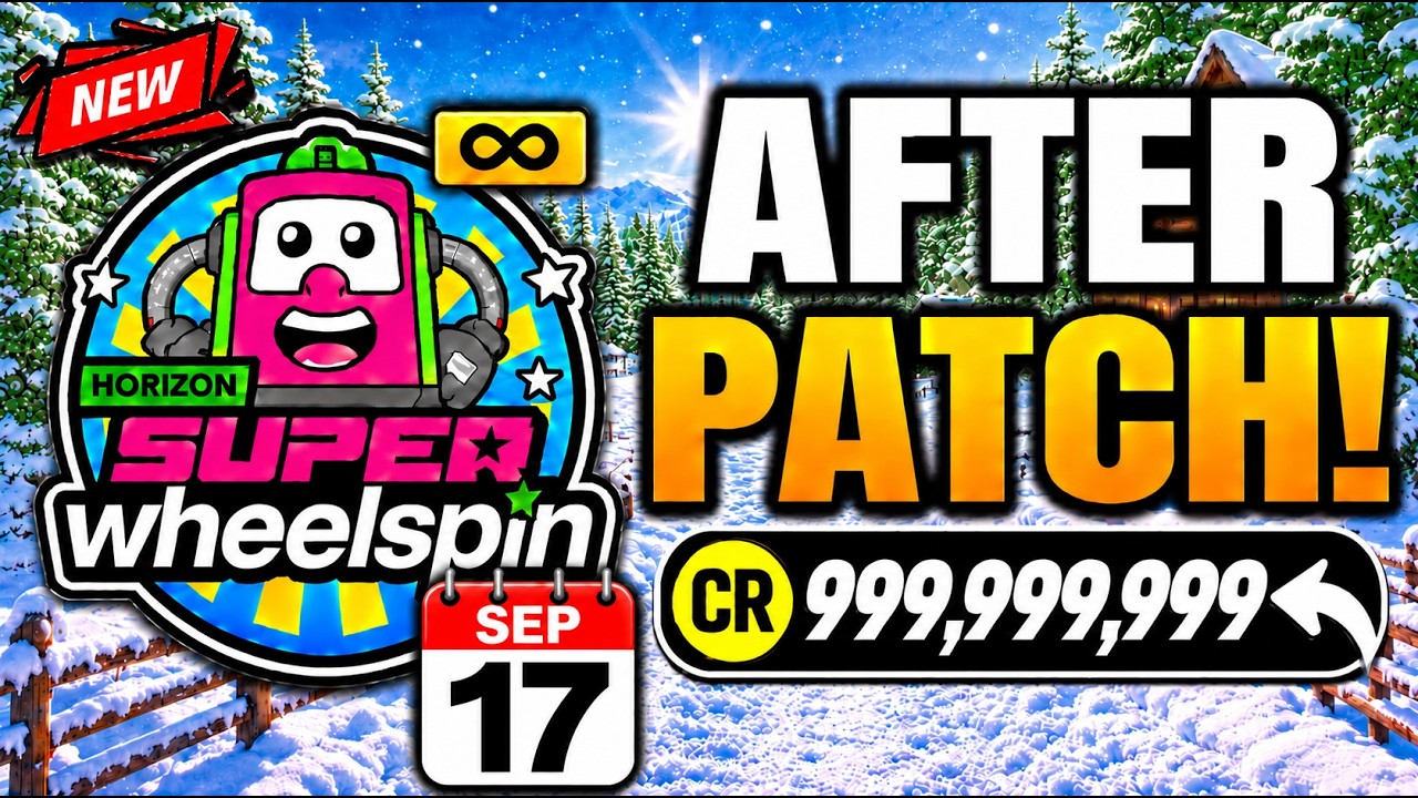 *NEW* SEP 17!✅  Super Wheelspins Farm Glitch! Credits Farm Glitch fh6/FH6 Glitches AFTER PATCH