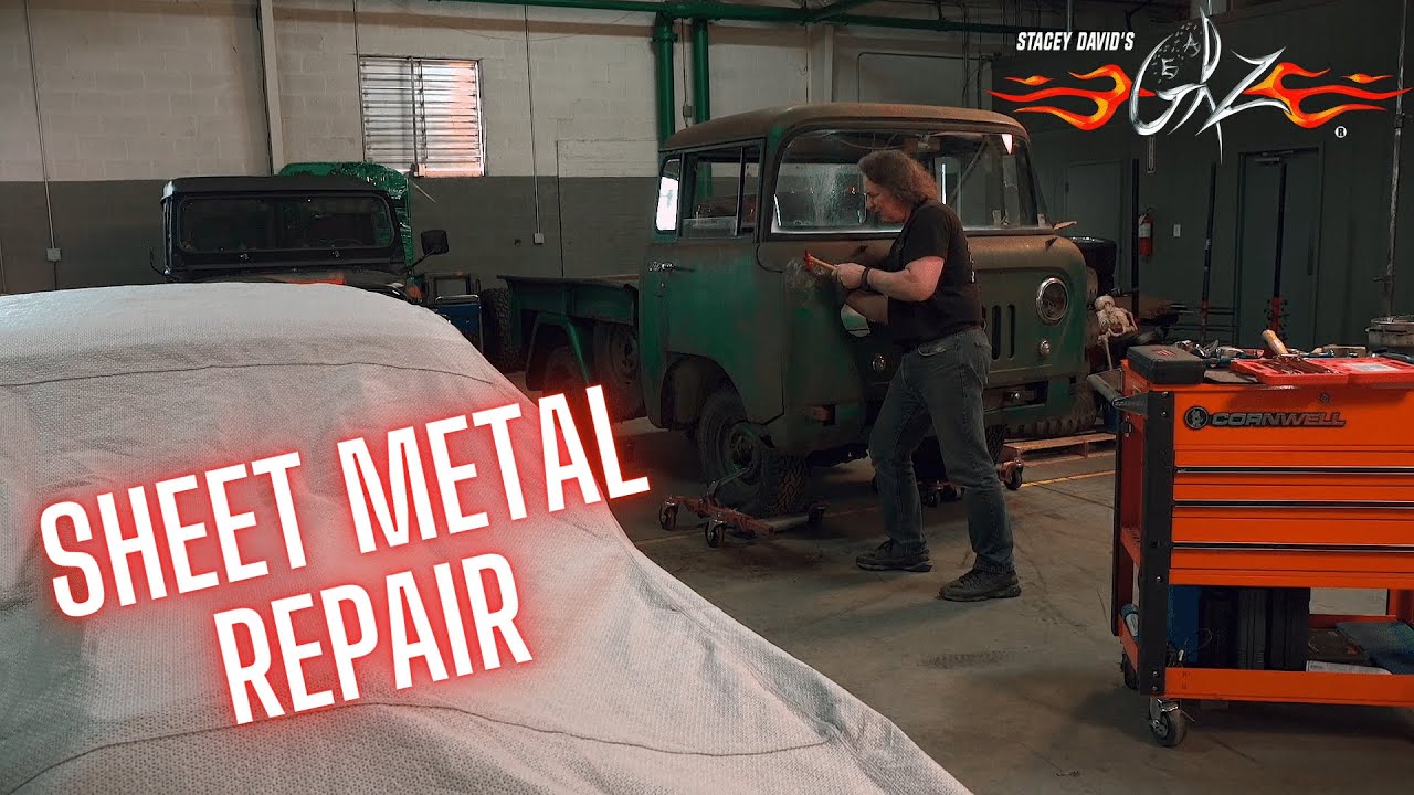 Простые и эффективные методы ремонта листового металла — Gearz S15 E7 от Стейси Дэвид
