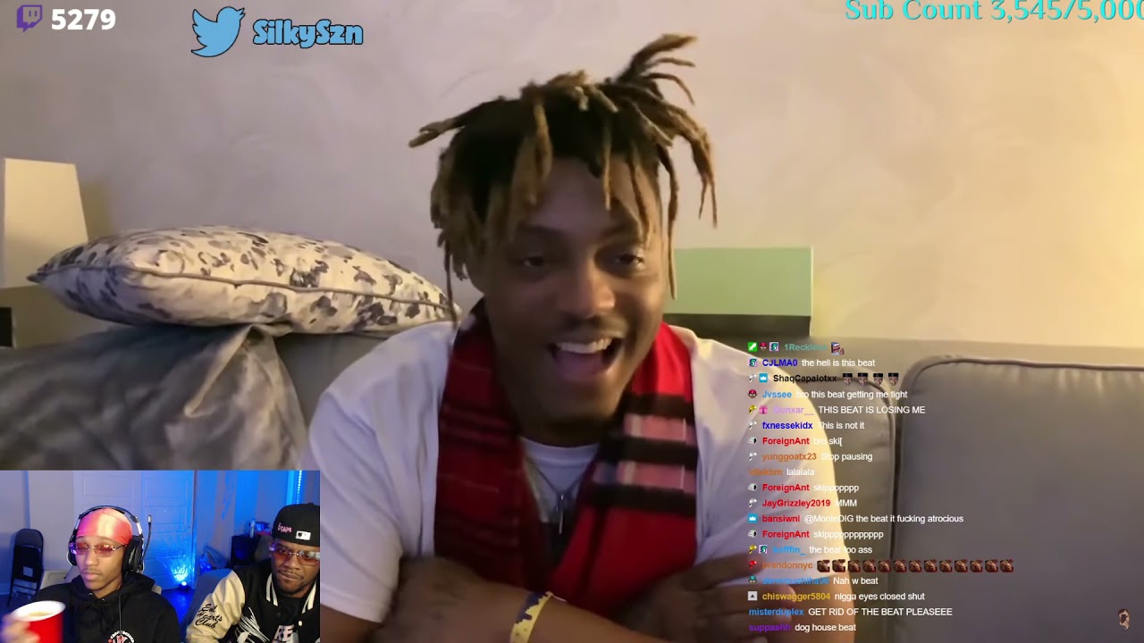 Silky & ScumTK React To Juice WRLD hotel freestyle