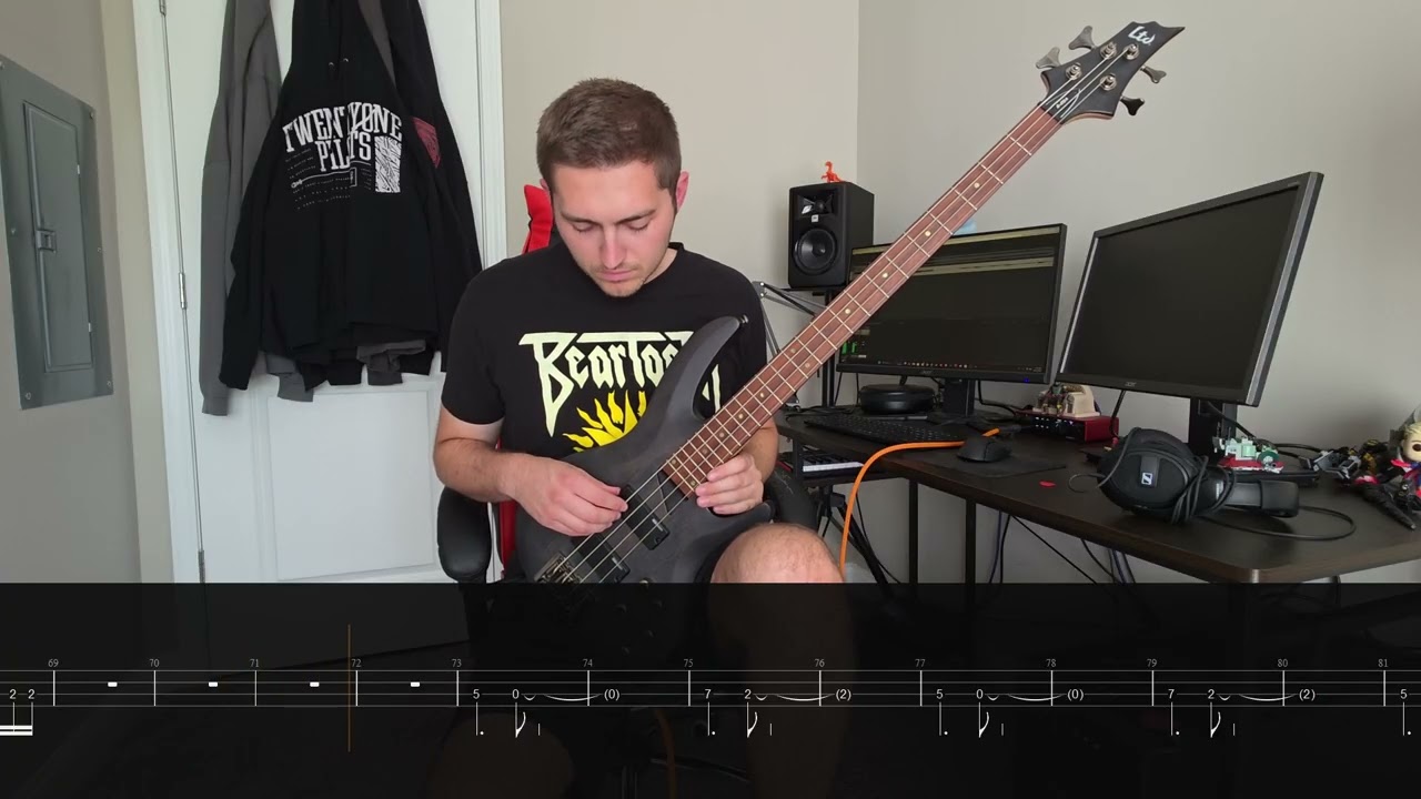 City Walls - Twenty One Pilots (BASS COVER + TAB)