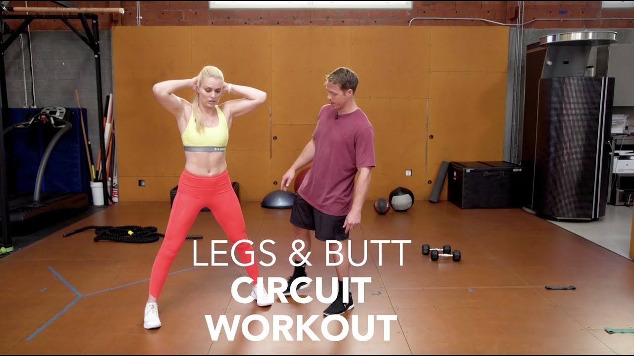 My Leg and Butt Tone-Up Circuit  Workout