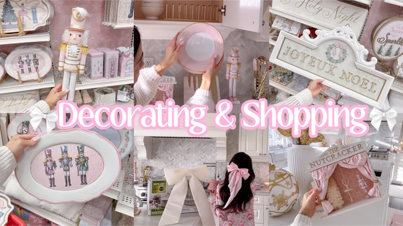 Christmas Reset | 🎀🎄Festive Decor, Shopping Hauls & Prep for a Cozy Christmas!🎀🎄🩰