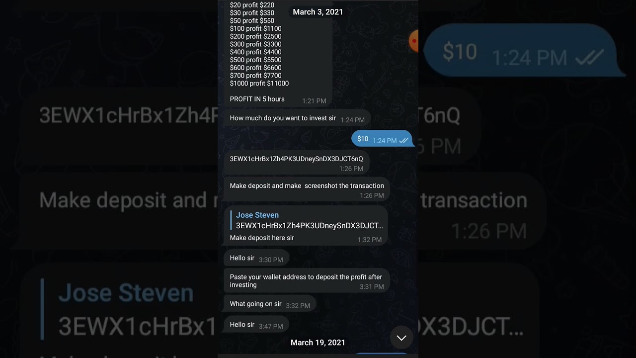 Telegram scammer exposed #telegram