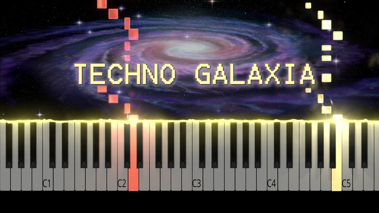 TECHNO GALAXIA (Perdido Por Ti) / Piano Cover