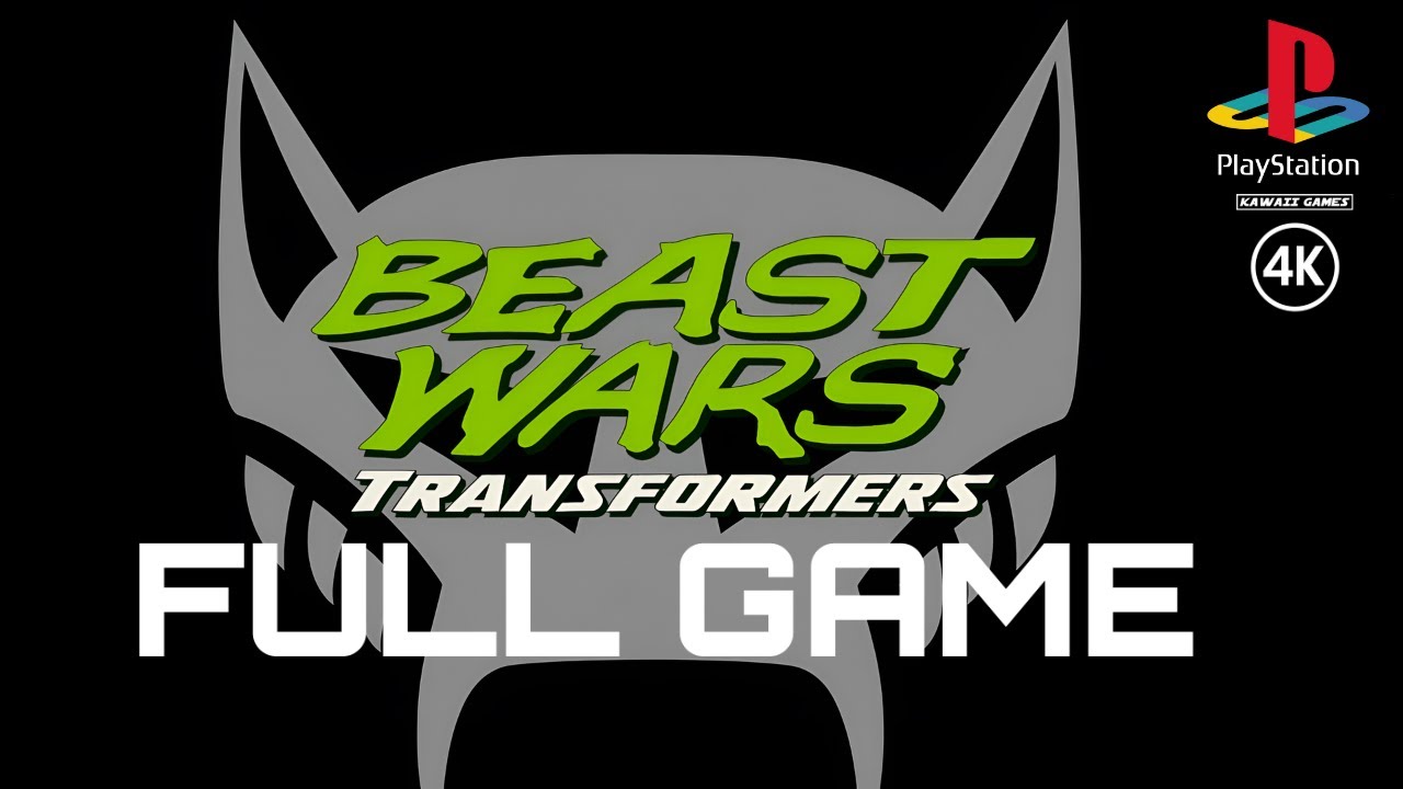 Beast Wars: Transformers [PS1] MAXIMALS CAMPAIGN Gameplay Walkthrough Movie FULL GAME🔴