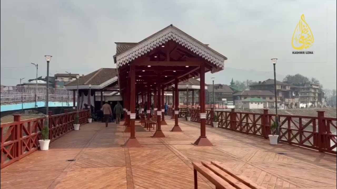 ایل جی منوج سنہا نے سرینگر میں نئے سرے سے تیار شدہ امیرا کدل کا کیا افتتاح
