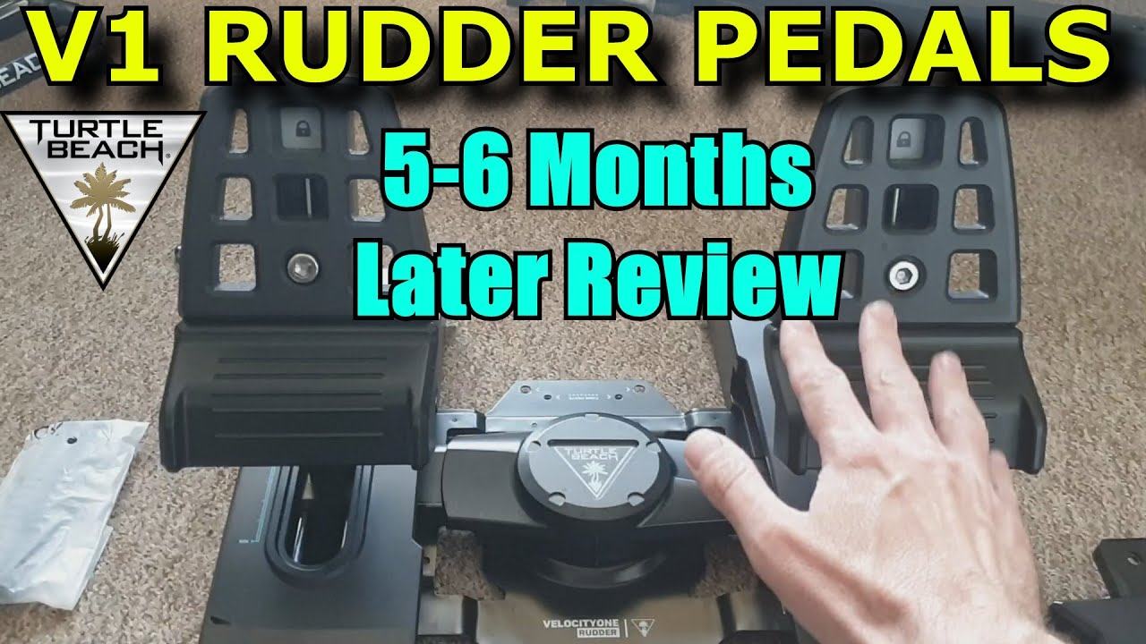 FS2020: Velocity One Rudder Pedals: 5-6 Months Later Review, Thoughts & Findings!