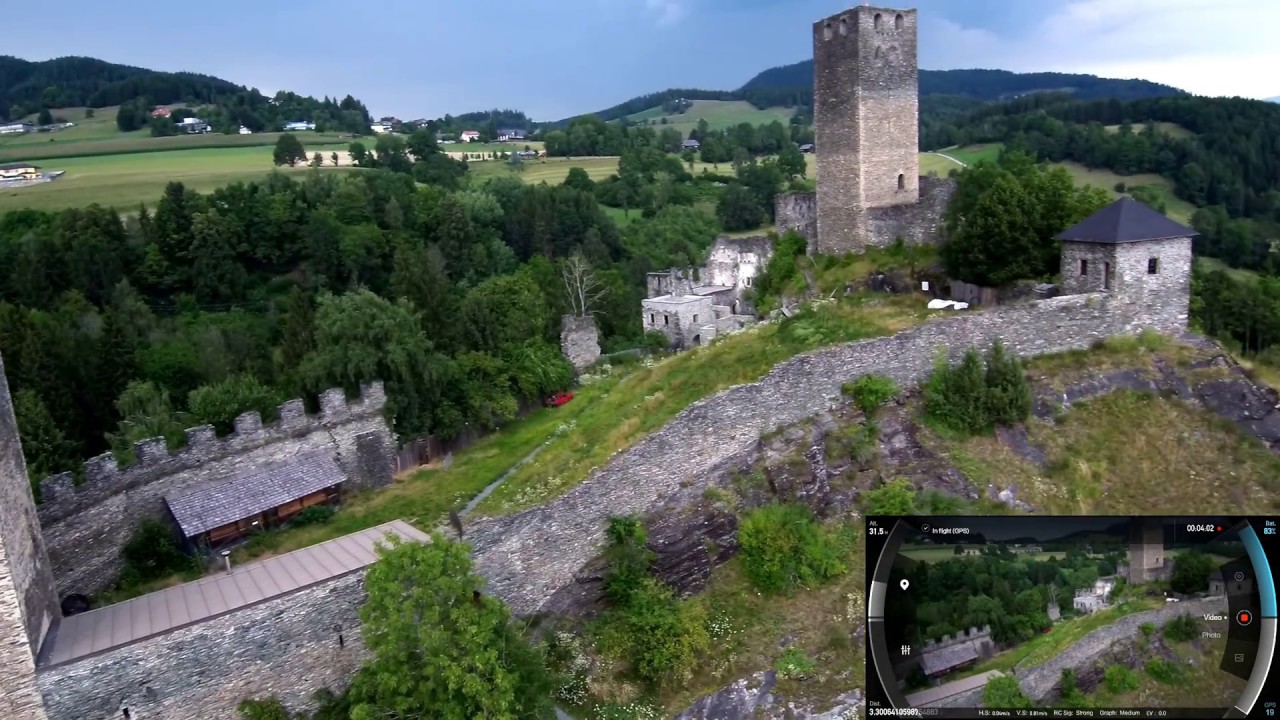 [Xiaomi Mi Drone 4k][1440p] Castle Liebenfels