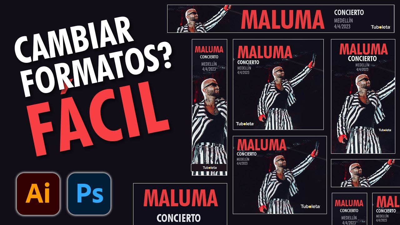 Cambio de formatos en Illustrator