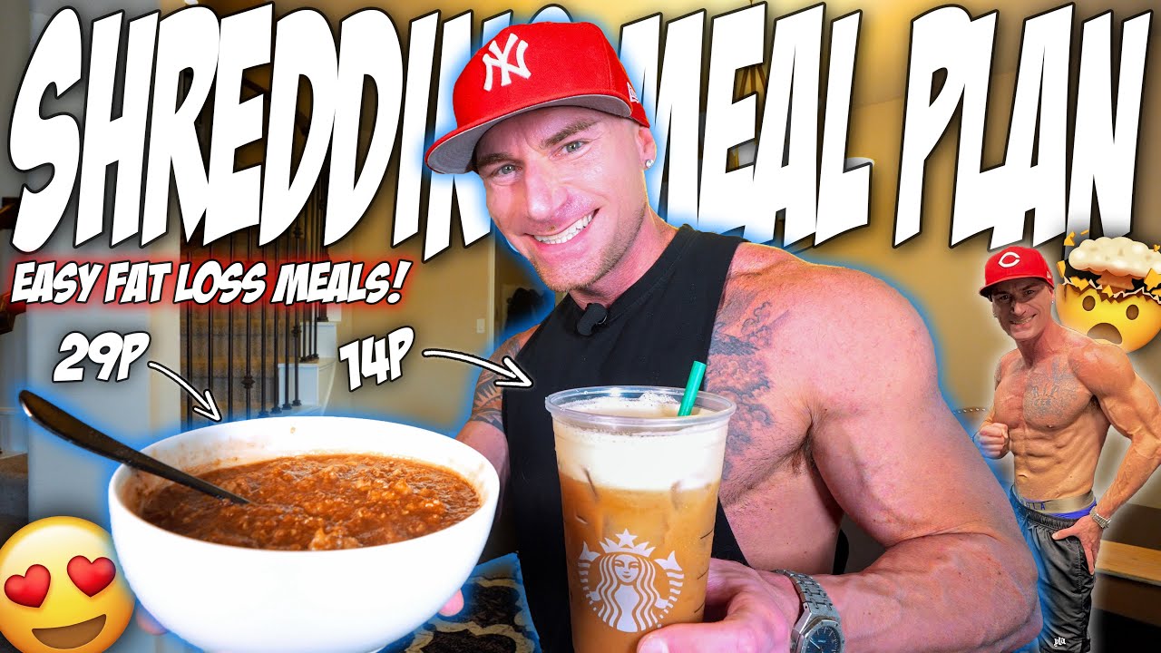 NO-NONSENSE MEAL PLAN FOR FAT LOSS! | 6 Meals - 1881 Cals 216G Protein!
