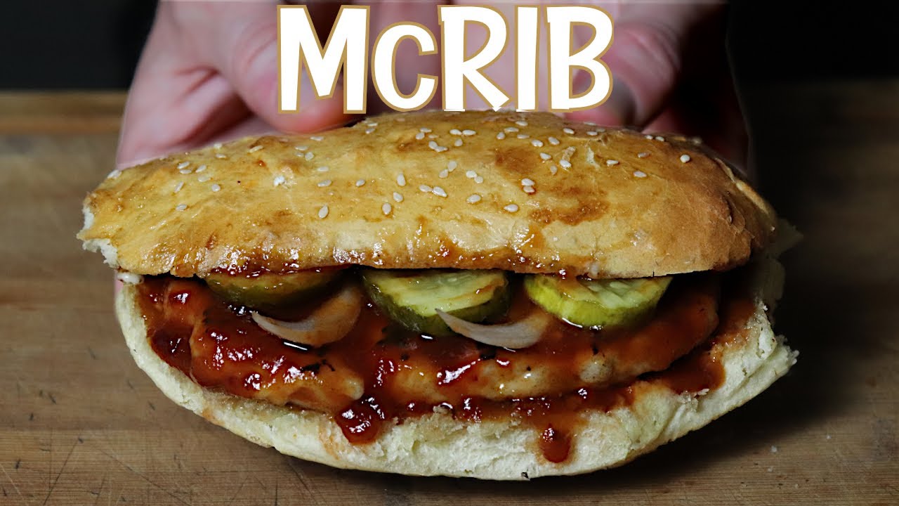 How To Make A Mcdonald's Mcrib At Home For Less Than A Dollar! The best copycat recipe.