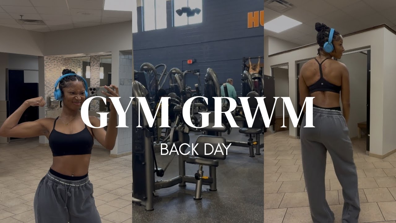 GYM VLOG | GRWM | 1st Vlog back :) | Lexi Fobbs