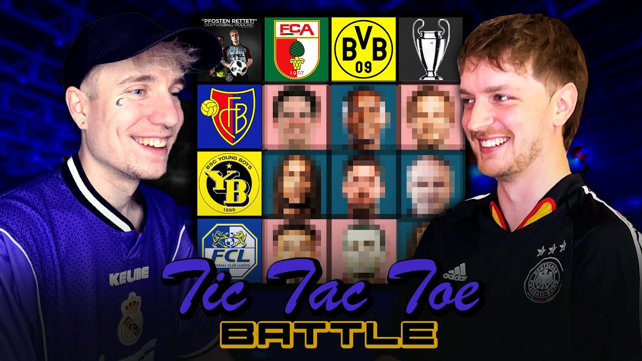Schweiz ist unser Nemesis! 🧀😨 TIC TAC TOE Battle vs. Casper Football