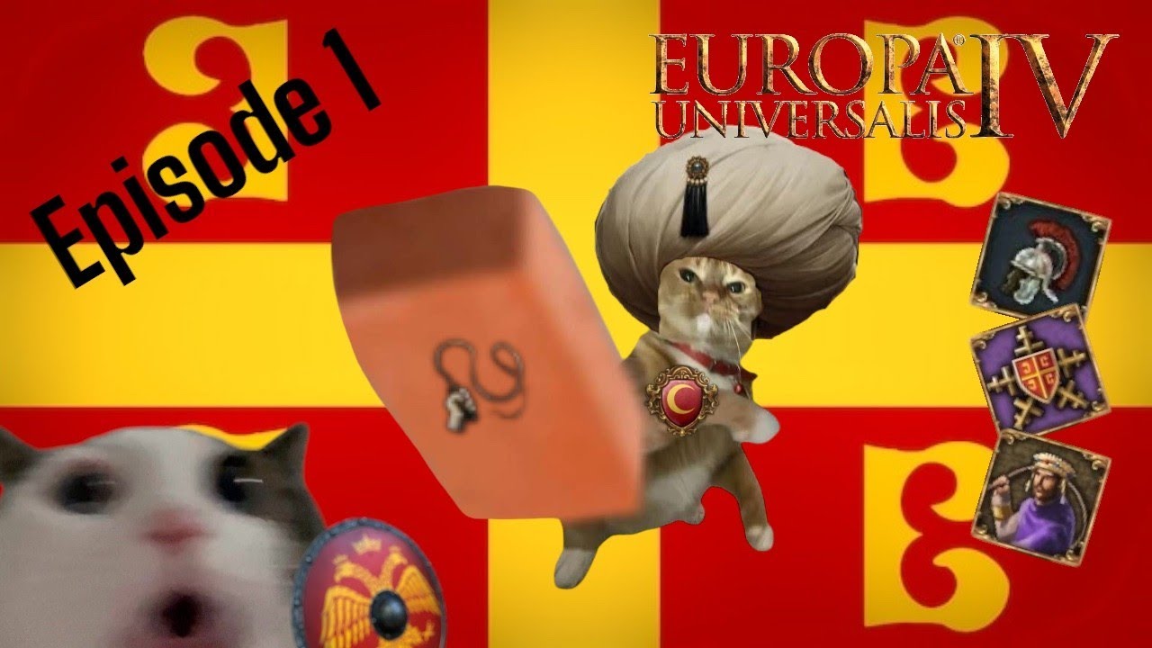 EU4 Byzantium Ep.1 (3 Achievements) NO BALLS/Very Hard