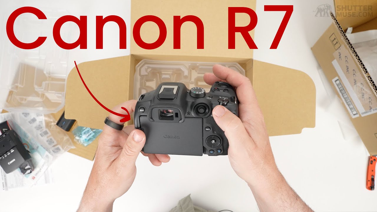 Canon R7 — распаковка и ПЕРВЫЙ ВЗГЛЯД