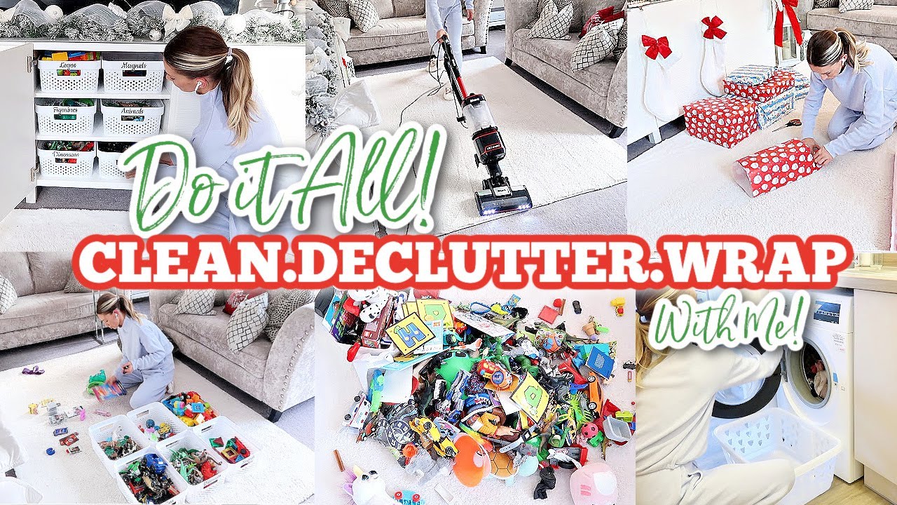 DO IT ALL! BEFORE CHRISTMAS SPEED CLEAN WITH ME 2021 | SPEED CLEANING MOTIVATION