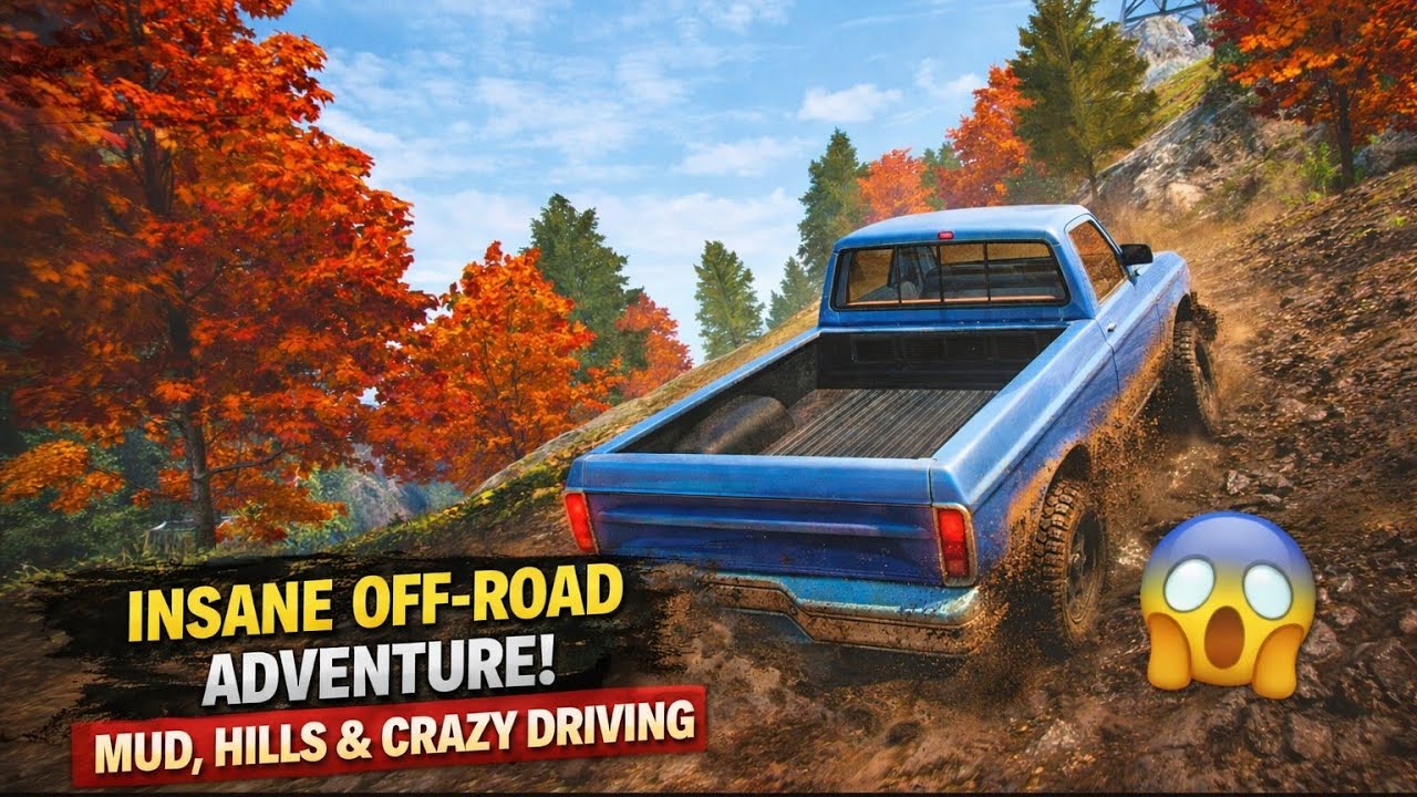 “Insane Off-Road Adventure! Mud, Hills & Crazy Driving 😱” @Sachin-TRV #gaming #Sachintrv