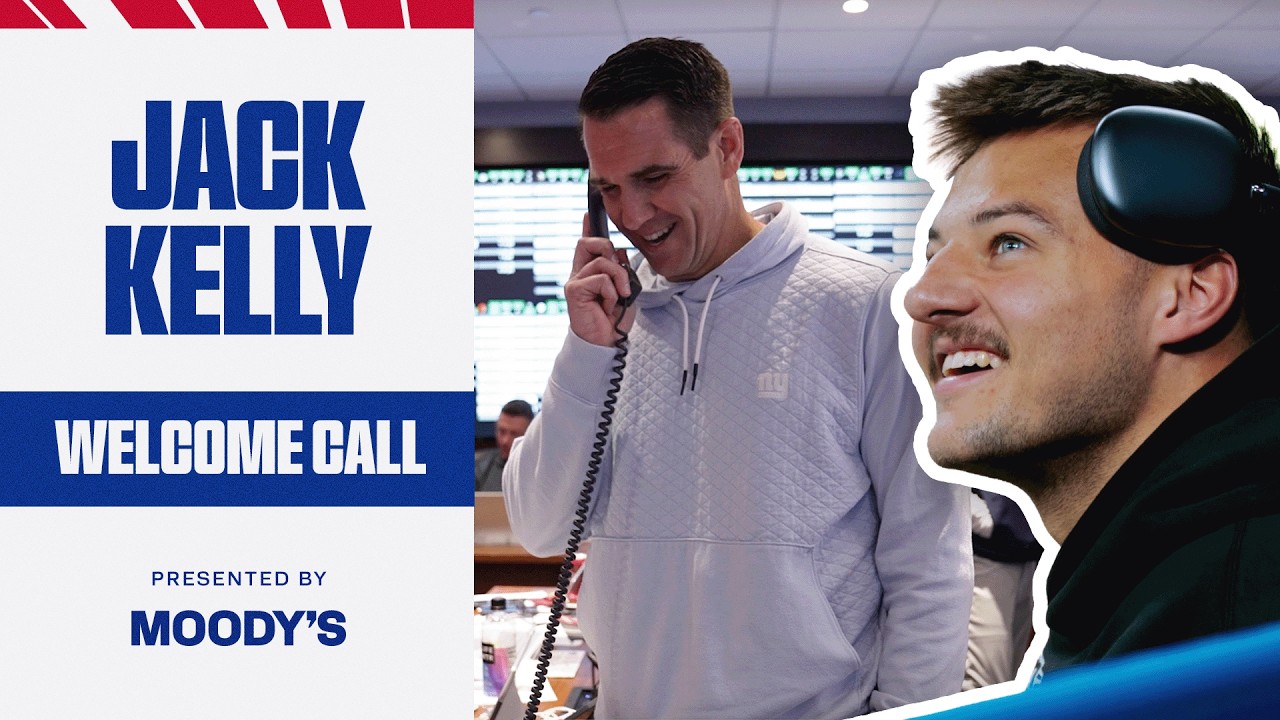 JACK KELLY GETS THE CALL | New York Giants 193rd Overall Draft Pick