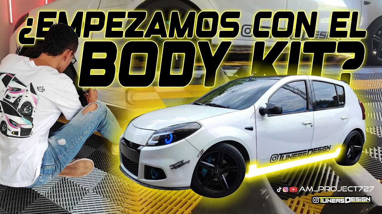 Estribos laterales al Sandero // Renault Sandero Modificado