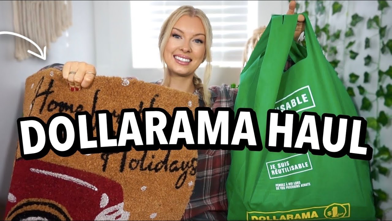 HUGE DOLLARAMA HAUL *AMAZING NEW FINDS!* ft Dossier