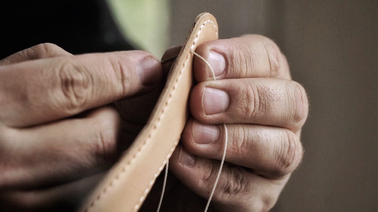 Making an Overly Complicated Leather Keychain