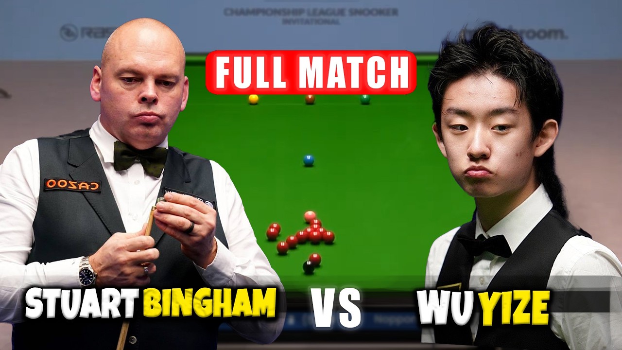 Stuart Bingham vs Wu Yize Championship League 2026 Snooker Full Match