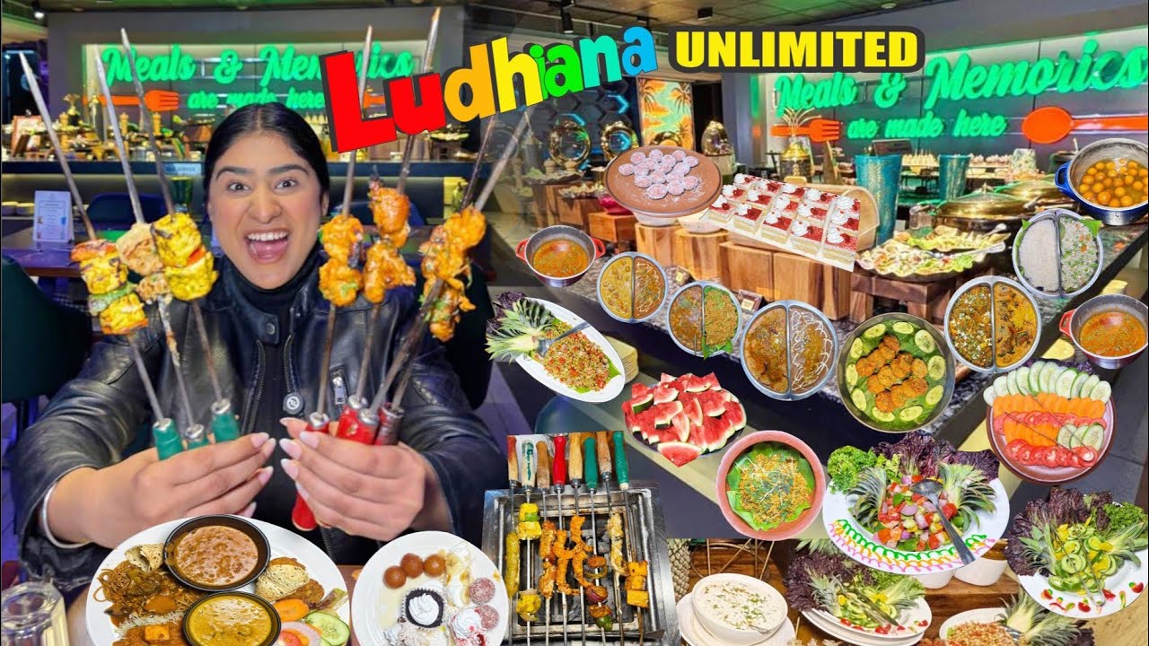 120+ items Unlimited Buffet | Ludhiana's latest Buffet | Street Food India