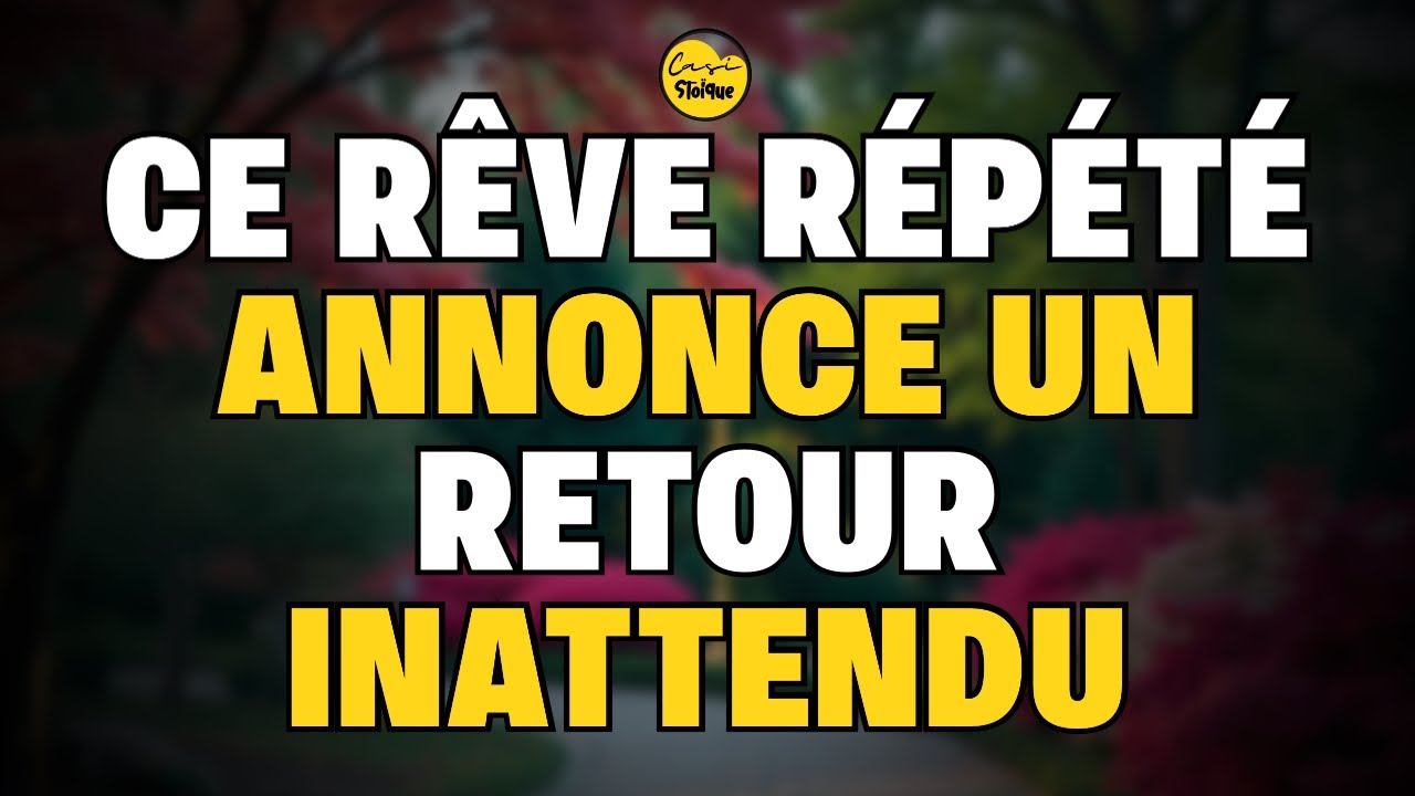 Ce rêve n’est pas un hasard cette personne va te recontacter