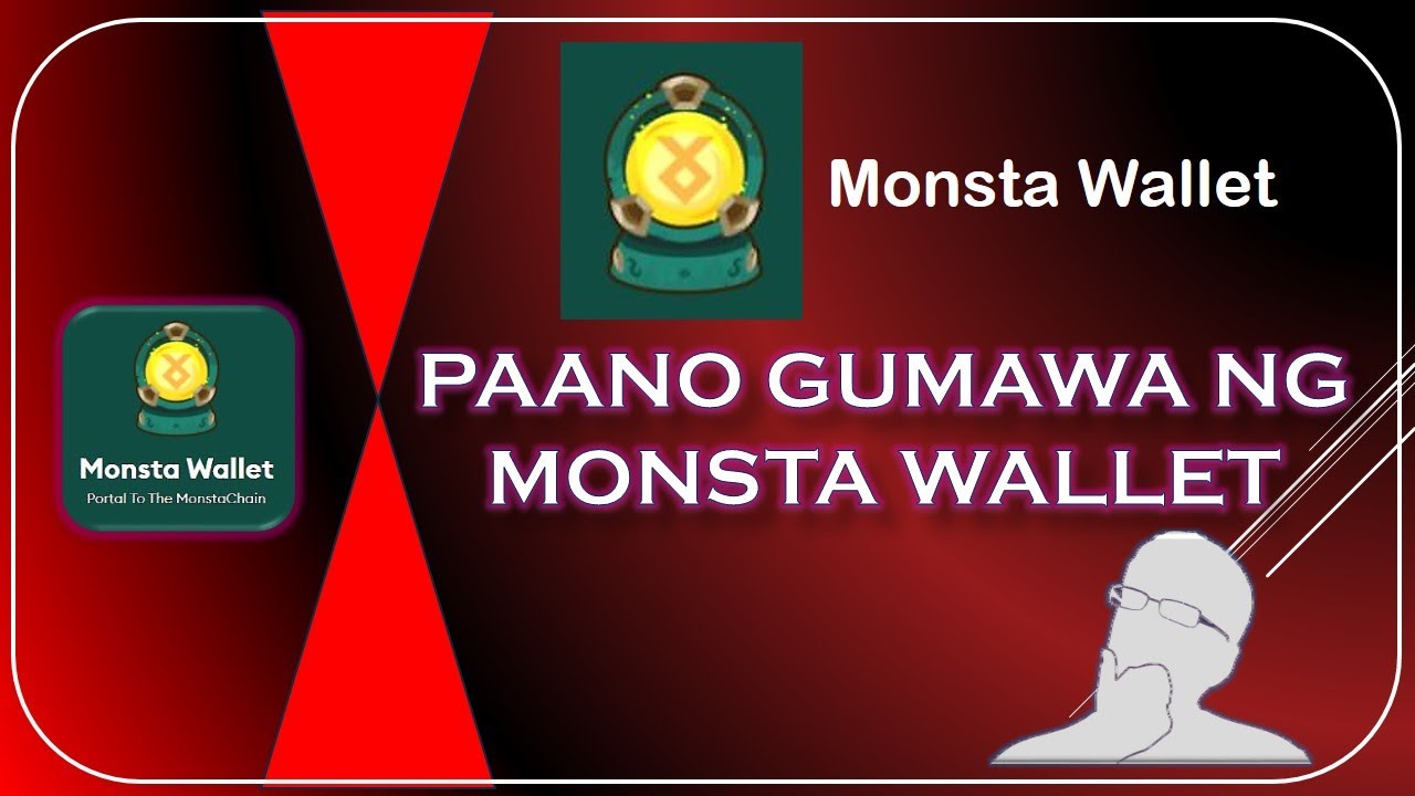 PAANO GUMAWA NG MONSTA WALLET | BEGINNERS GUIDE