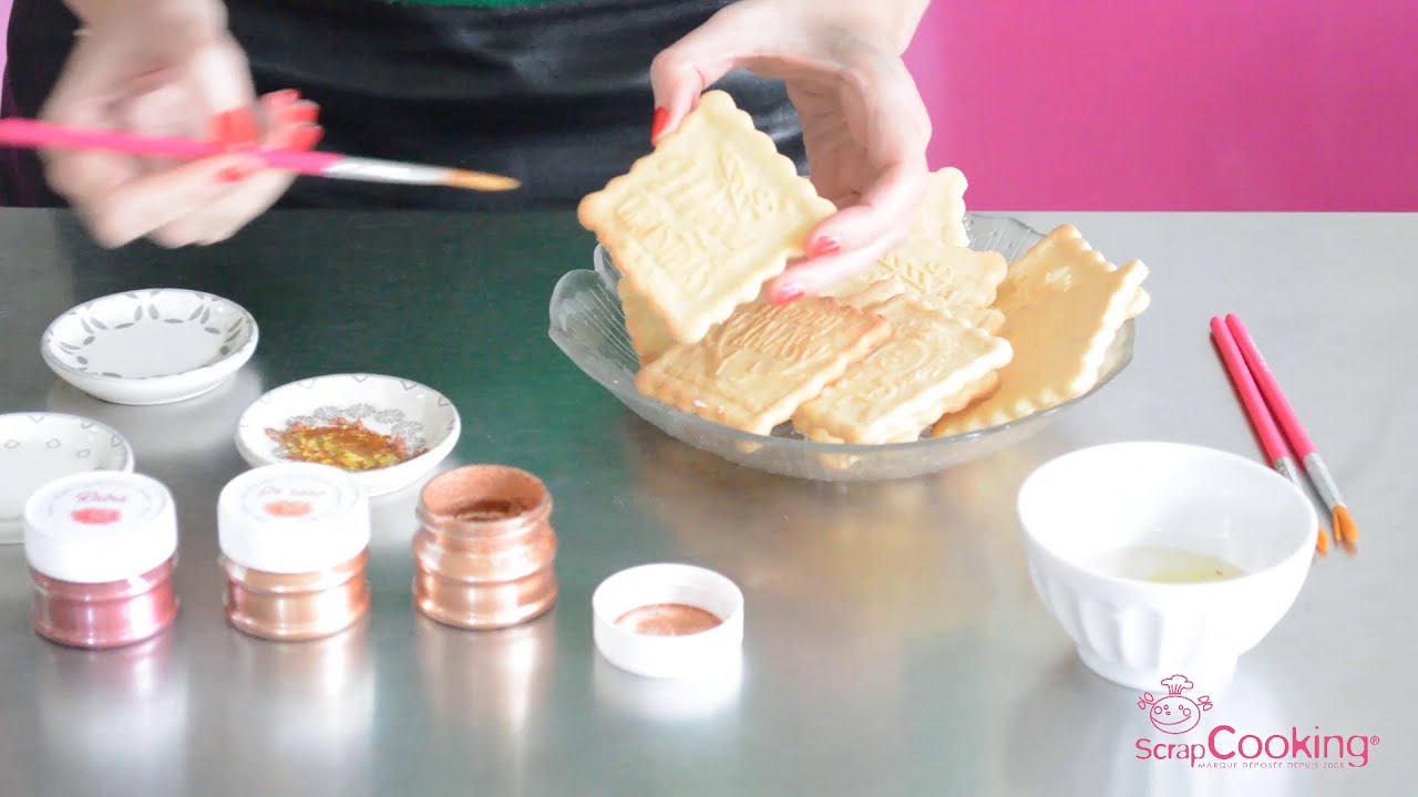Comment utiliser les colorants de surface irisés ? - SCRAPCOOKING®