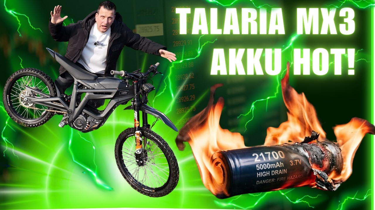 Talaria MX 3 Surron Akku Überbrückt  Beinahe alles in Brand gesteckt #Talaria #Surron #akku