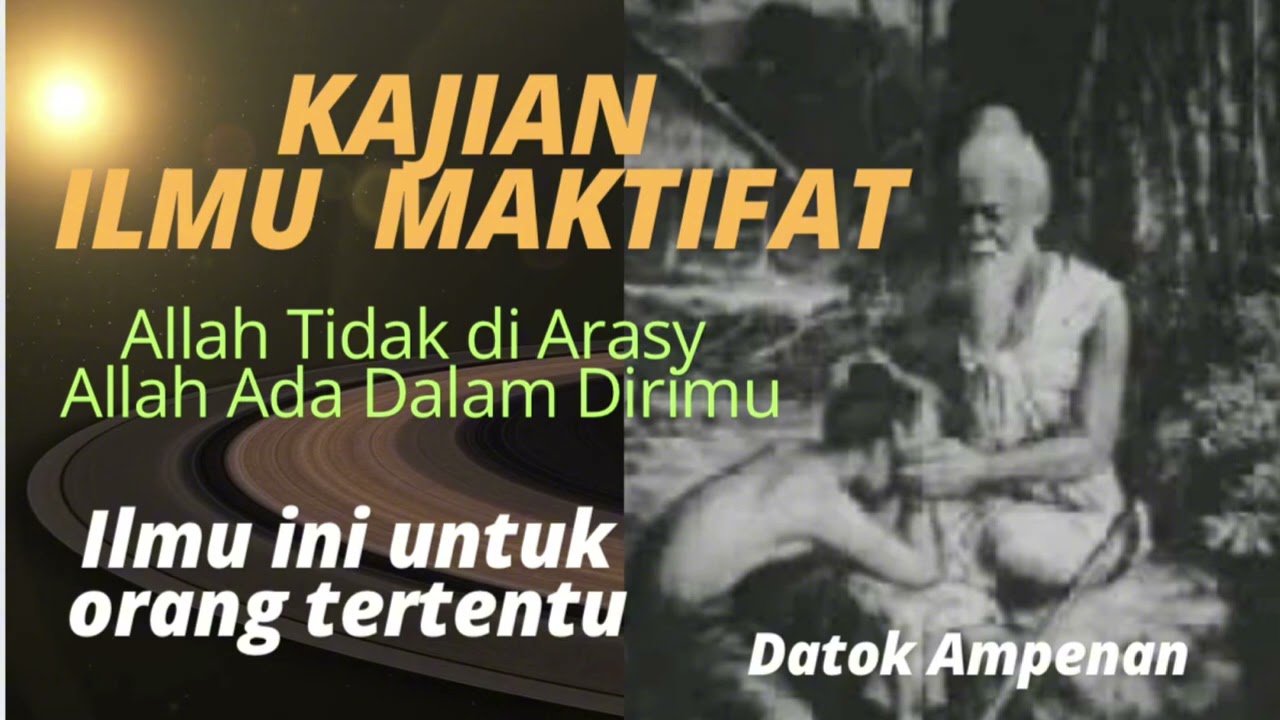 Kajian Ilmu Makrifat Oleh Datoq Ampenan #hakikat  #makrifat #tasawuf 