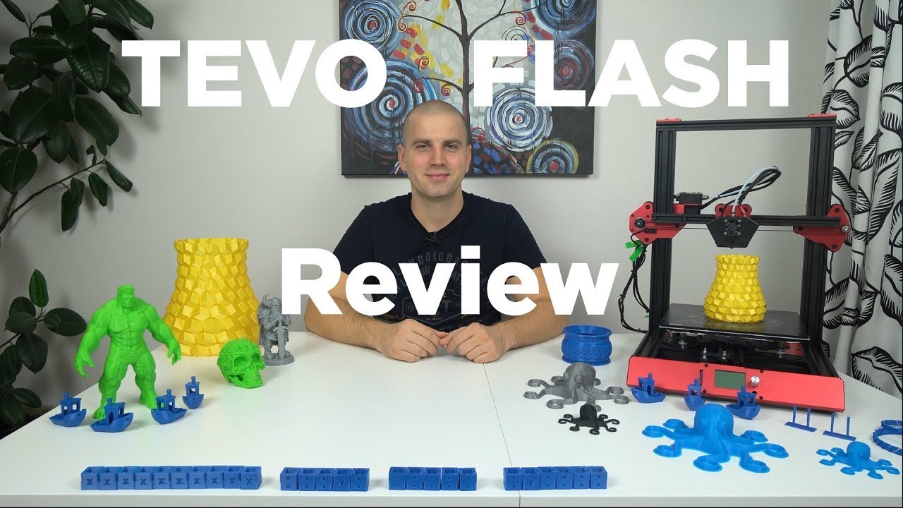 TEVO Flash 3D printer full review