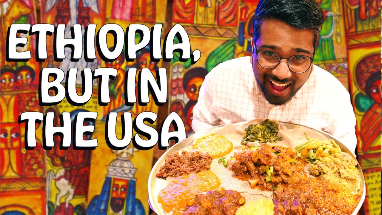 A TASTE OF ETHIOPIA IN THE HEART OF AMERICA'S CAPITAL, (WASHINGTON DC'S LITTLE ETHIOPIA, FOOD TOUR)