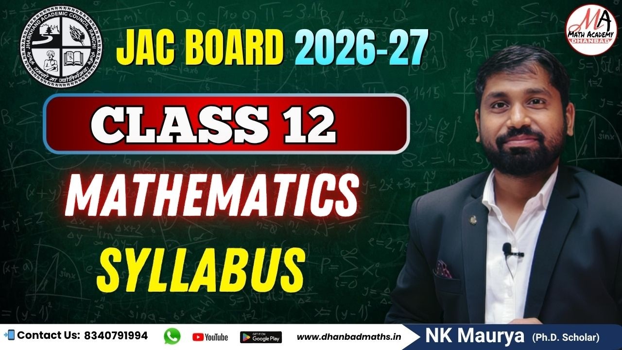 JAC Board CLASS 12 NEW SYLLABUS 2026-27 || Exam Pattern & Strategy | JHARKHAND BOARD