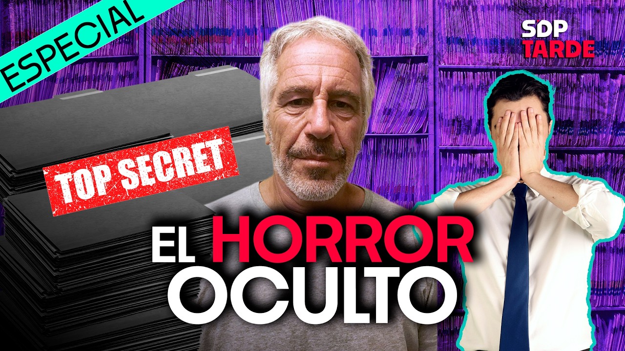 Archivos Epsteins: los SECRETOS que OCULTA el Departamento de Justicia | JULIÁN MAZOY en SDPtarde 🌤️