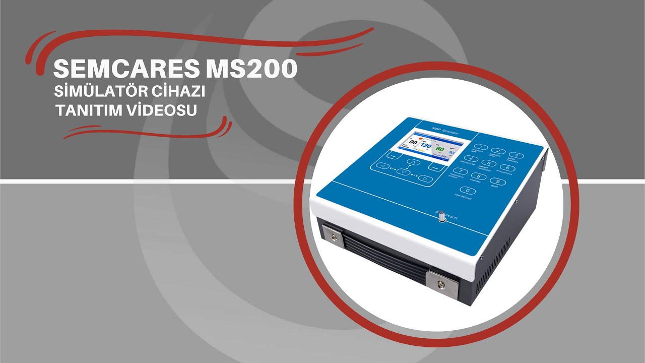 SEMCARES / CONTEC MS200 SİMÜLATÖR CİHAZI KULLANIM VİDEOSU
