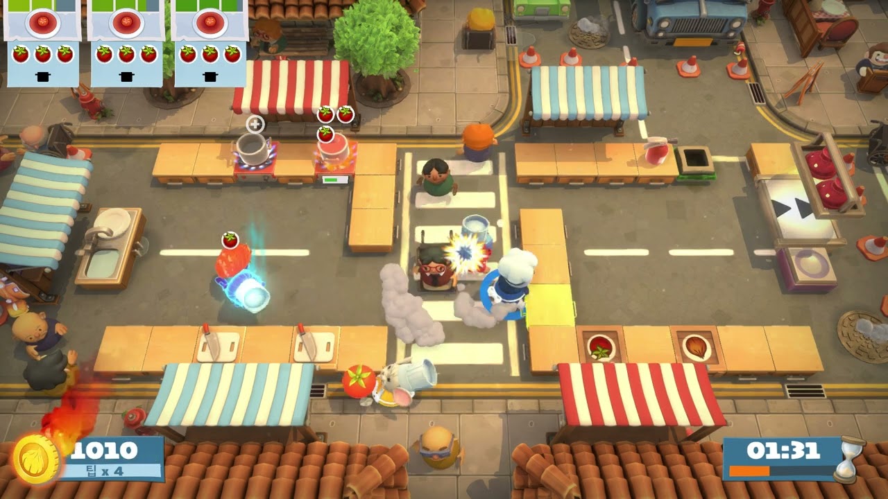 Overcooked! All You Can Eat 1-2 4 Stars (4-player)