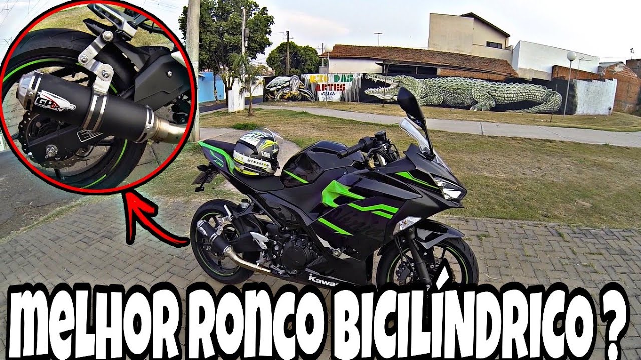 NINJA 400 COM JESKAP GP3R FULL | O RONCO ME SURPREENDEU!