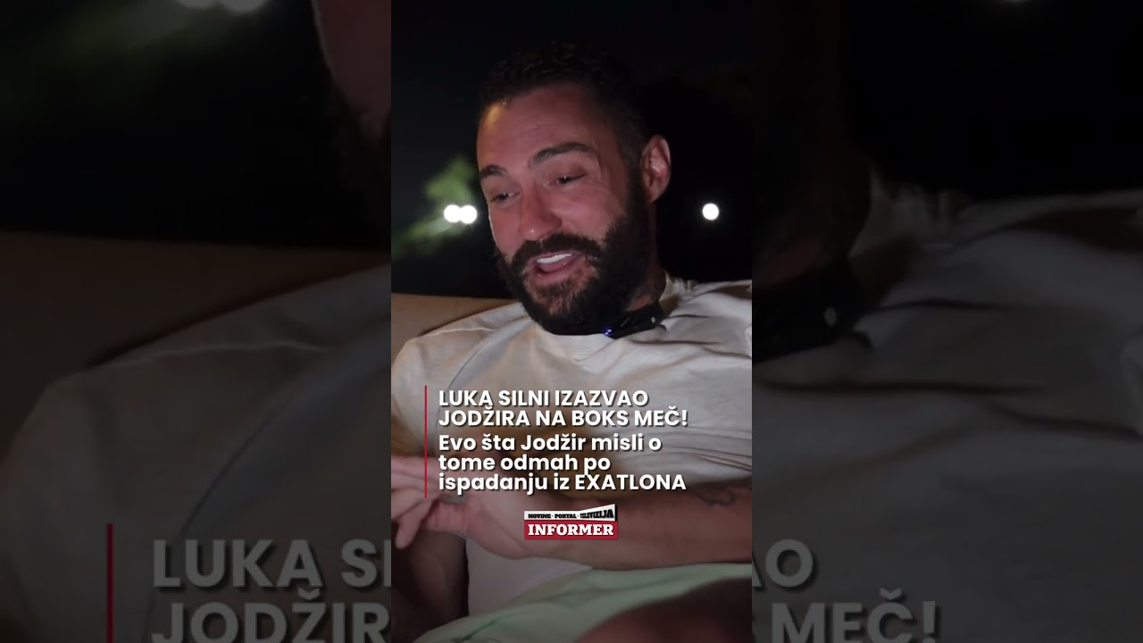 Luka Silni izazvao Jodžira na boks meč! #exatlon #exatlonserbia #exatlonsrbija