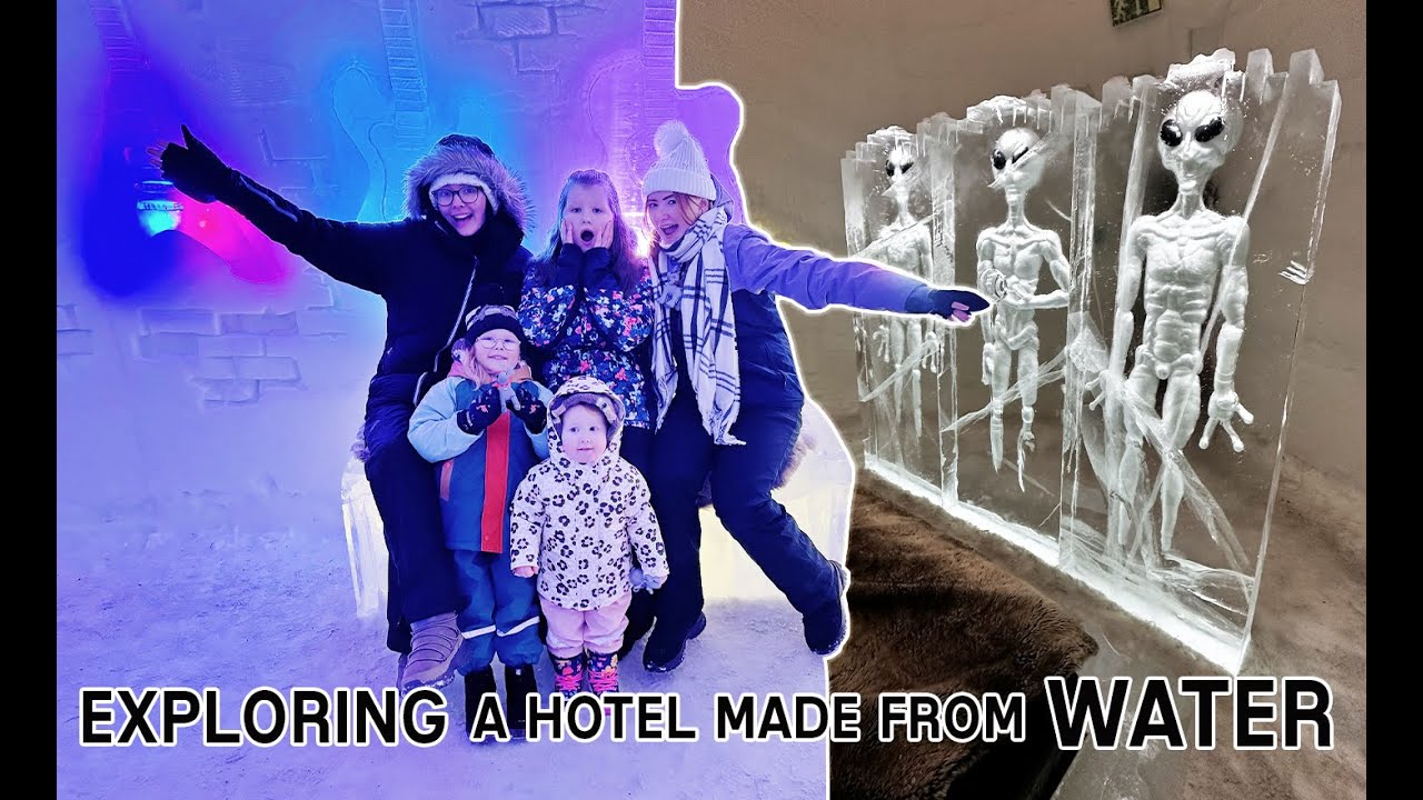 EXPLORING A HOTEL MADE ENTIRELY FROM WATER!