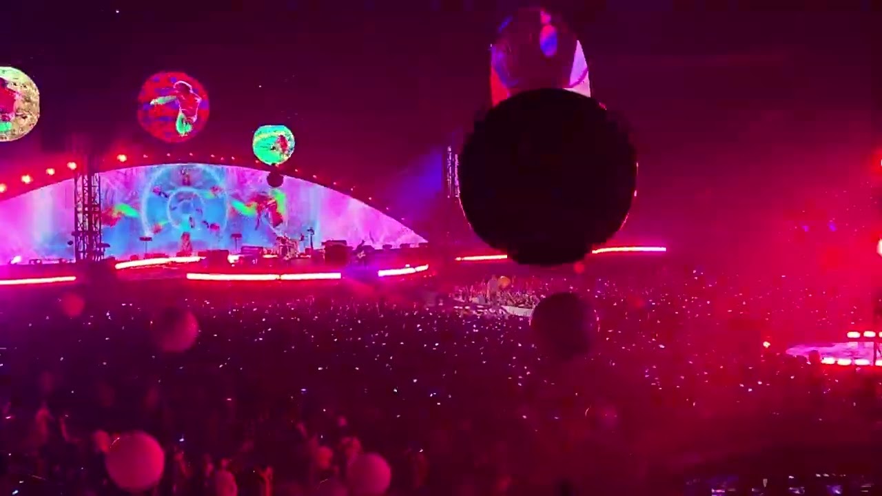 Coldplay Music Of The Spheres Tour Live from the Cotton Bowl Dallas Texa