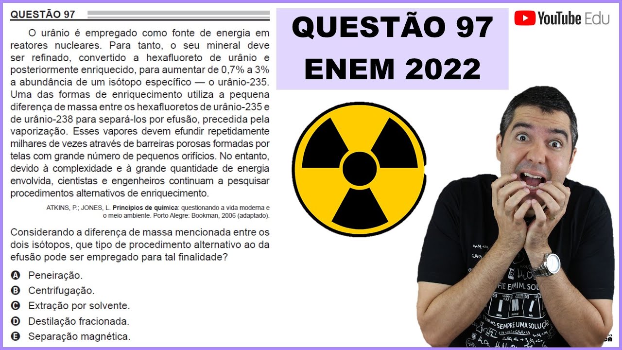 QUÍMICA ENEM 2022! 