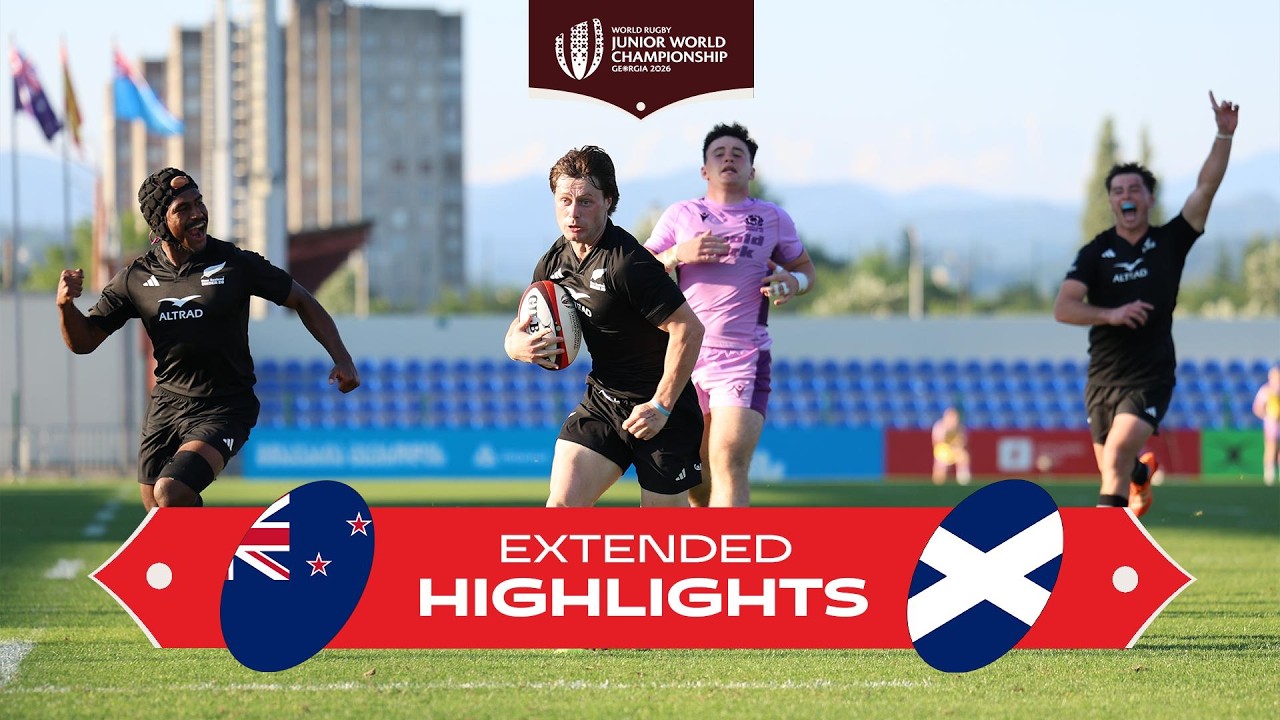 CRUISE CONTROL 😮&zwj;💨 | New Zealand v Scotland | Junior World Championships 2026 | Extended Highlights