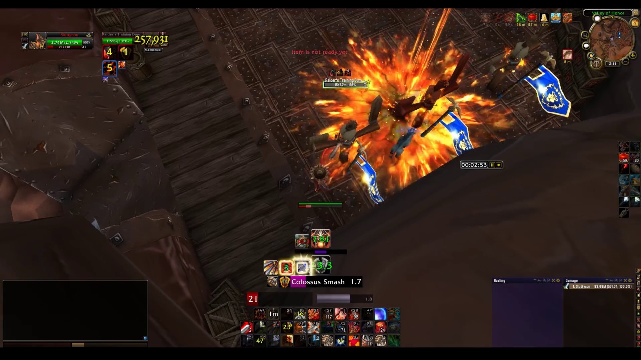 PTR 7.1.5 Arms Warrior Target Dummy 5 Minutes