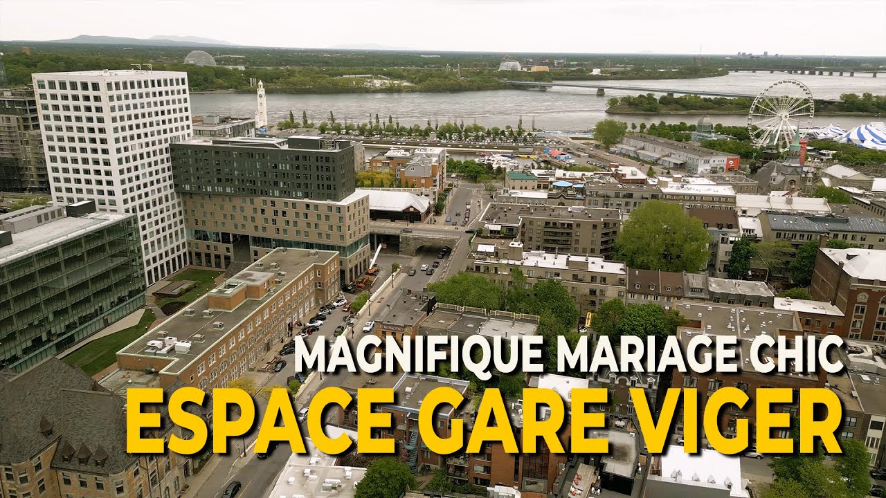 Mariage chic au coeur du Vieux-Port de Montr&eacute;al | Espace Gare VIger
