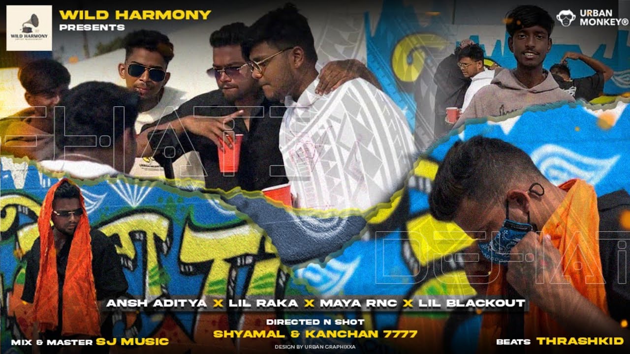 DEHATI - RANCHI HIP HOP CYPHER ( MUSIC VIDEO ) | Ansh Aditya x Lil Raka x Maya Rnc x Lil Blackout
